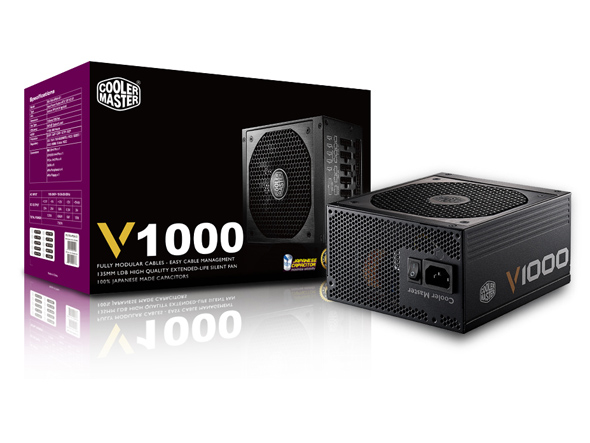 PSU Cooler Master V1000 _1000W 80 Plus&#174; Gold Fully Modular